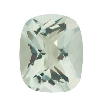 Quartz zelený antický cushion 10 x 8 mm 2,75ct Checkerboard cut KRUCAGR-10