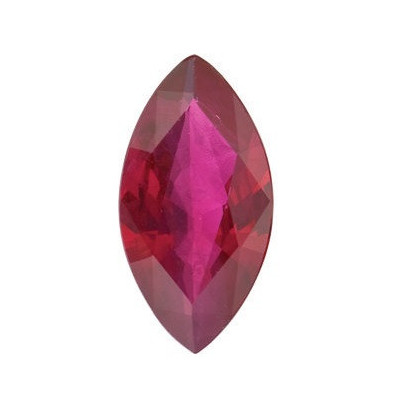 Rubín markíz 3,5 x 1,5 mm 0,07ct Fazetovaný RBMFARB-3,5-1