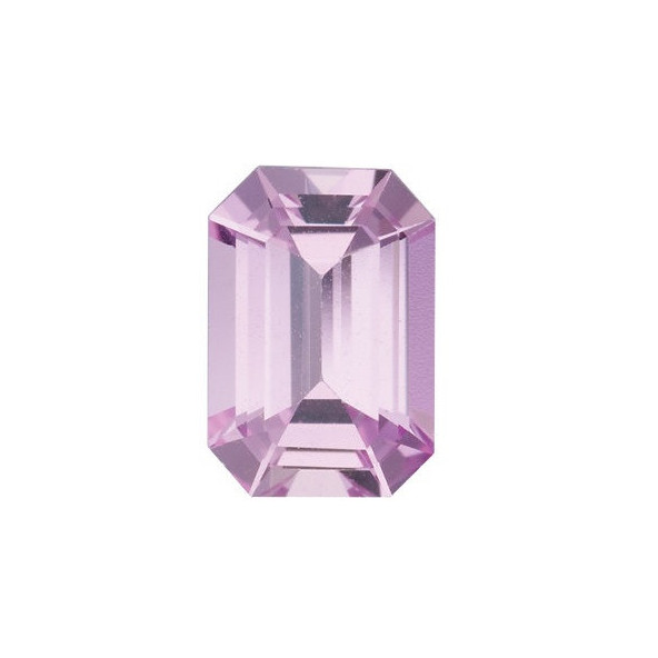 Zafír ružový emerald 6 x 4 mm 0,7ct Fazetovaný ZFEFARO-6
