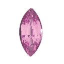 Zafír ružový markíz 8 x 4 mm, AA, Fazetovaný