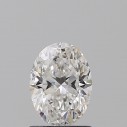 Prírodný diamant oval, SI2, E, 1,03ct, GIA