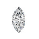 LAB diamant biely markíz 4,5 x 2,5 mm 0,11ct, Fazetovaný