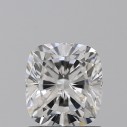 Prírodný diamant cushion, SI2, E, 1,03ct, GIA