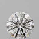 Prírodný diamant okrúhly briliant, SI2, H, 1,08ct, GIA