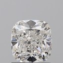 Prírodný diamant cushion, SI2, H, 1,09ct, GIA