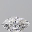 Prírodný diamant markíz, FL, D, 1,1ct, GIA