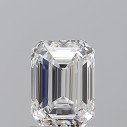 Prírodný diamant emerald, FL, D, 1,25ct, GIA