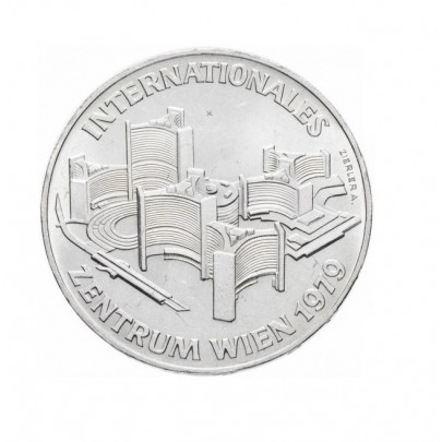 Investičná strieborná minca 15,36 g  Zentrum Wien 100 Schilling I. 01202003-79