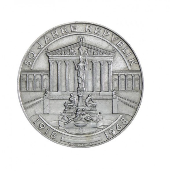 Investičná strieborná minca 18 g Österreich 50 Schilling I. 01202002