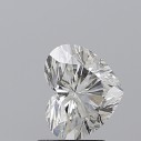 Prírodný diamant srdce, SI2, H, 1,5ct, GIA