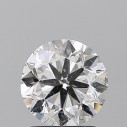 Prírodný diamant okrúhly briliant, SI3, G, 1,5ct, POD