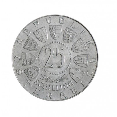 Investičná strieborná minca 10,4 g Österreich 25 Schilling 01202001 2