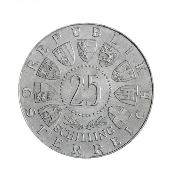 Investičná strieborná minca 10,4 g Österreich 25 Schilling 01202001