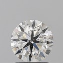 Prírodný diamant okrúhly briliant, SI3, H, 1,51ct, POD
