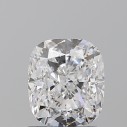 Prírodný diamant cushion, SI3, D, 1,51ct, POD