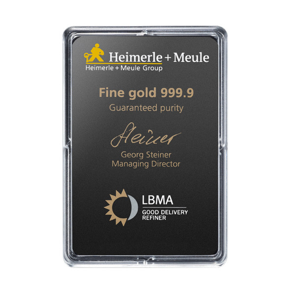 Investicna zlata tehla 50x1 g UnityBars Heimerle+Meule 81016584