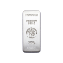 Investičná palladium tehla 1000 g razená Heraeus