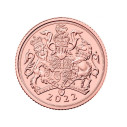 Investičná zlatá minca 1/4 Sovereign