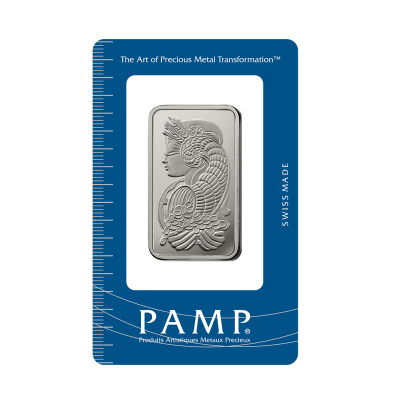 Investičná platinová tehla 1 oz razená Pamp Fortuna PT00RI022S101 2
