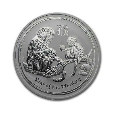 Investičná strieborná minca 1 oz 1 AUD Monkey 2016 02201611