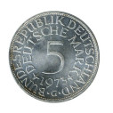 Strieborná minca 7 g 5 Deutsche Mark