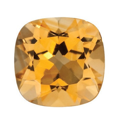 Citrín antický štvorec 5 x 5 mm 0,5ct Fazetovaný CNVFAYL-5