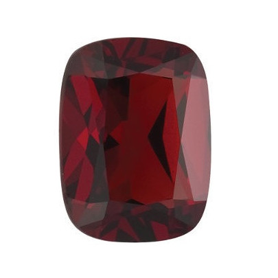 Granát mozambik antický cushion 10 x 8 mm 3,99ct Fazetovaný GRUFAAS-10
