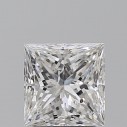 Prírodný diamant princess, SI2, F, 1,7ct, GIA