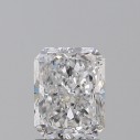 Prírodný diamant radiant, SI2, D, 1,7ct, GIA