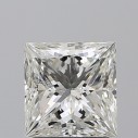 Prírodný diamant princess, SI2, H, 1,7ct, GIA