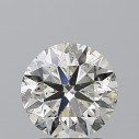 Prírodný diamant okrúhly briliant, SI3, I, 1,73ct, POD