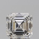 Prírodný diamant štvorcový emerald, VS2, F, 1,8ct, GIA