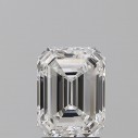 Prírodný diamant emerald, VS1, E, 1,9ct, GIA