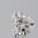 Prírodný diamant srdce, SI1, G, 2ct, GIA