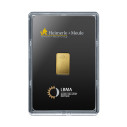 Investičná zlatá tehla 2,5 g razená Heimerle+Meule