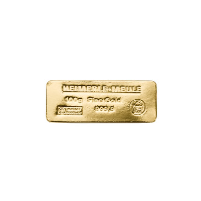 Investicna zlata tehla 100 g rakva Heimerle+Meule 81015889 2