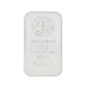 Investičná strieborná tehla 100 g , Argor Heraeus , rýdzosť: 999 , razená , Švajčiarsko , blister - zaliate v ochranom plaste , rozmery: 49,7 x 28,5 x 7,2mm ,0,23 , LBMA:  , Garancia výkupu: garantujeme