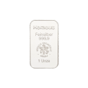 Investičná strieborná tehla 1 oz razená Heraeus