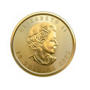 Investičná zlatá minca 1/4 oz  Maple leaf 10 dollars