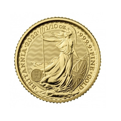 Investičná zlatá minca 110 oz Britannia 10 pounds 08103027-22