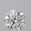 Prírodný diamant okrúhly briliant, SI3, H, 2ct, POD
