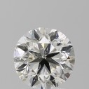 Prírodný diamant okrúhly briliant, SI3, I, 2ct, POD
