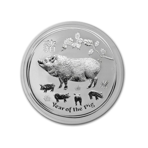 Investičná strieborná minca 1 oz 1 AUD Pig 2019 02201911