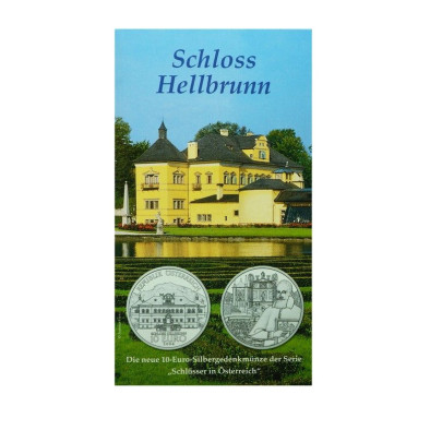 Investičná strieborná minca 16 g 10 Euro Hellbrunn Castle 01200053