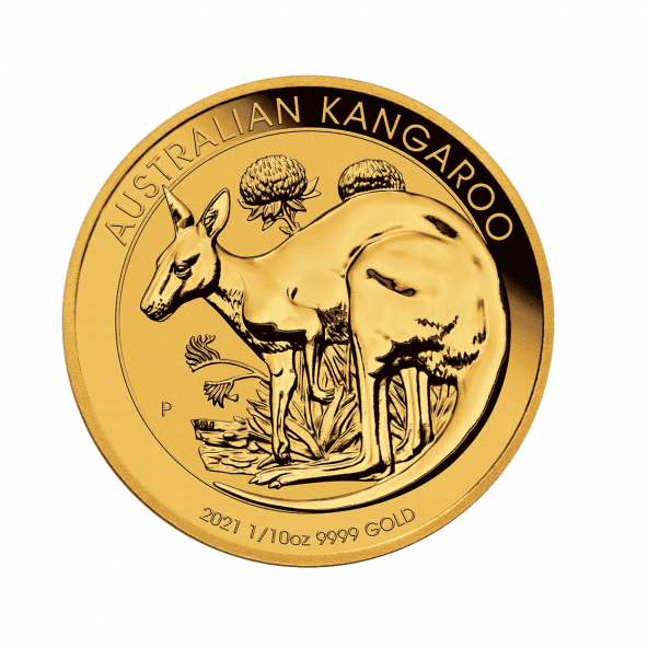 Investičná zlatá minca 1-10 oz Kangaroo 15 Dollars 02102204-21