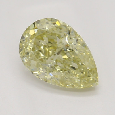 Farebný diamant hruška, fancy light hnedasto-zelenkasto žltý, GIA 5872010305 Y4