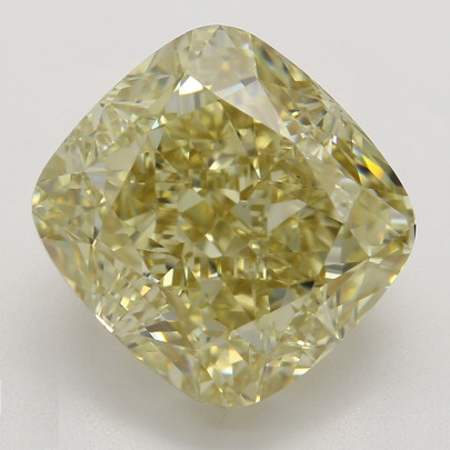 Farebný diamant cushion, fancy hnedasto-žltý, GIA 5872780225 Y5
