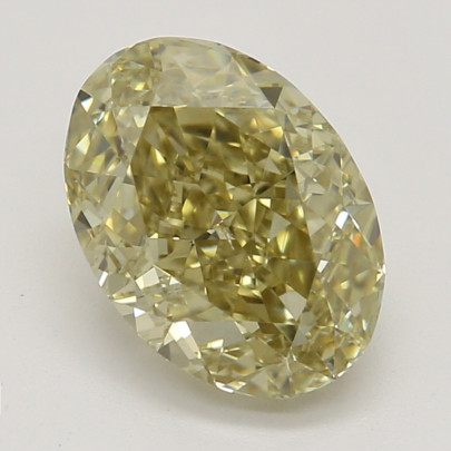 Farebný diamant ovál, fancy hnedasto-žltý, GIA 3873330173 Y5