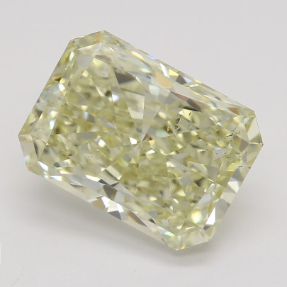 Farebný diamant radiant, fancy light hnedasto-žltý, GIA 8845990438 Y4