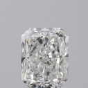 Prírodný diamant radiant, SI3, F, 2ct, POD